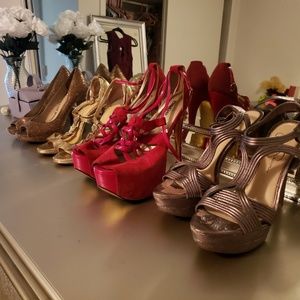 Womens shoes heels 8 8.5 9 , Brand Names